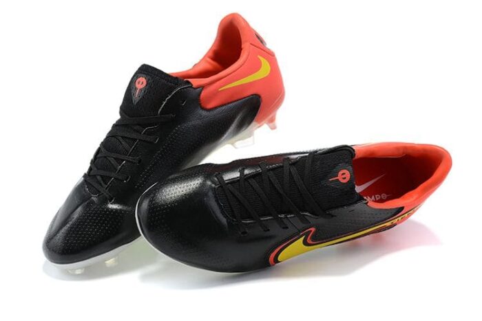 Nike Tiempo Legend 9 Elite FG Black Volt Football Boots