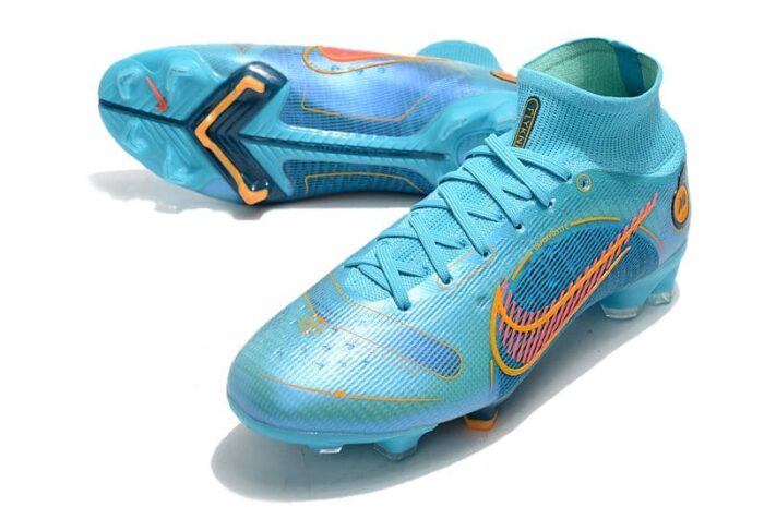 Nike Mercurial Superfly 8 Elite FG Blueprint - Chlorine Blue_Laser Orange_Marina Football Boots