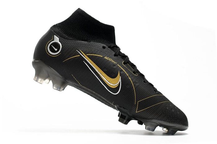 Nike Mercurial Superfly 8 Elite FG Shadow - Black_Metallic Gold_Metallic Silver Football Boots