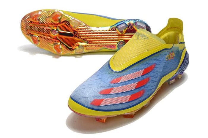 Adidas X Ghosted+Cyclops FG Blue Red Yellow Football Boots