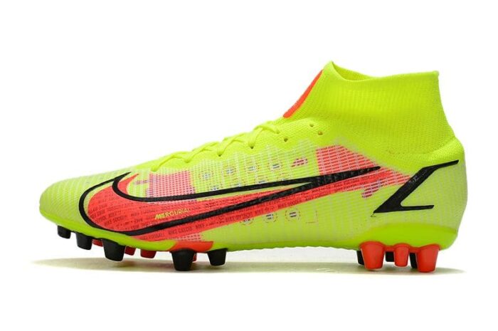 Nike Mercurial Superfly 8 'Montivation Pack' AG-PRO Volt Bright Crimson Black Football Boots