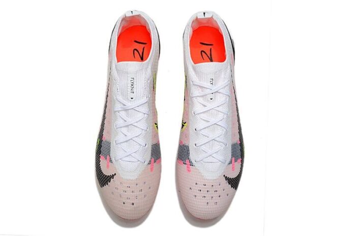 Nike Mercurial Vapor 14 Elite AG-PRO -White Black Bright Crimson Pink Blast Football Boots