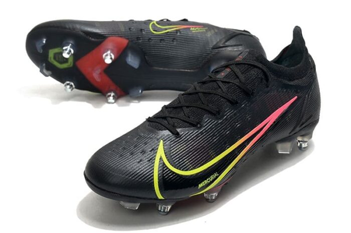Nike Mercurial Vapor 14 Elite SG-Pro Black Cyber Yellow Football Boots