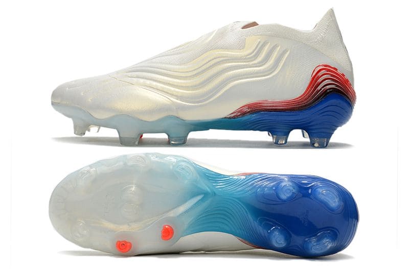 Adidas Copa Sense +Launch Edition FG White Blue Solar Red Football Boots