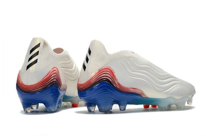 Adidas Copa Sense +Launch Edition FG White Blue Solar Red Football Boots