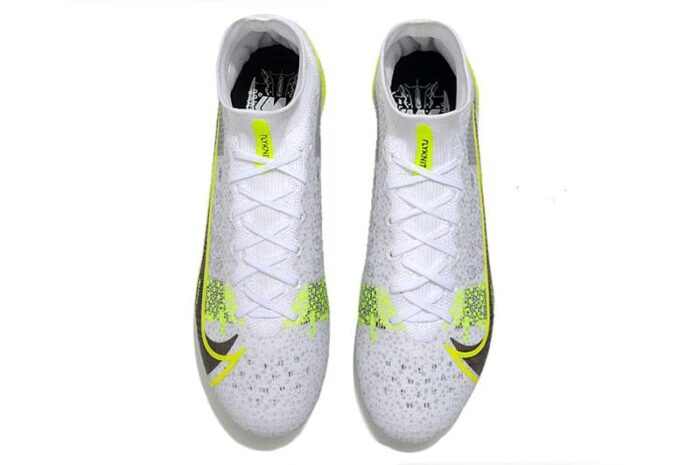 Nike Mercurial Superfly 8 Elite AG-PRO 'SILVER SAFARI PACK' White Black Metallic Silver Volt Football Boots