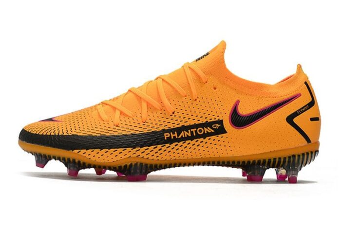 Nike Phantom GT Elite 3D FG University Gold Black Fireberry Football Boots