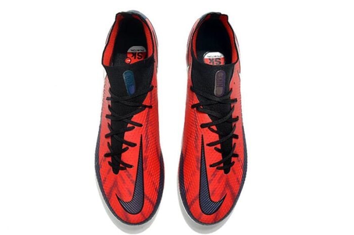 Nike Phantom GT Elite DF FG x Skepta Bloody Chrome University Red Black Cool Grey Football Boots