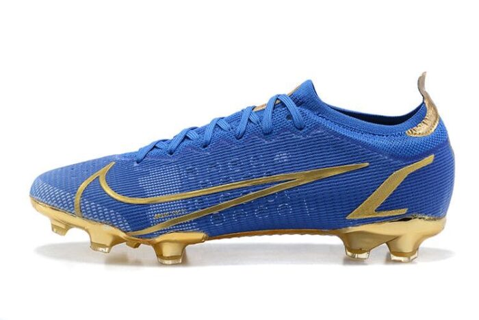 Nike Mercurial Vapor 14 Elite FG Blue Gold Football Boots