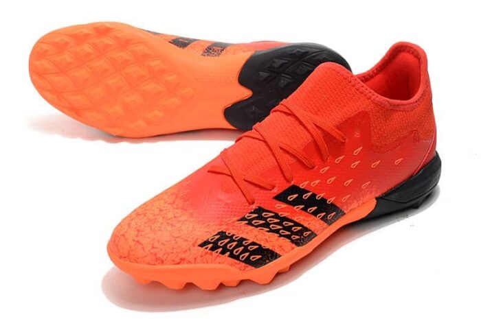 Adidas Predator Freak.1' Meteorite' Low TF Red core Black Solar Red Football Boots