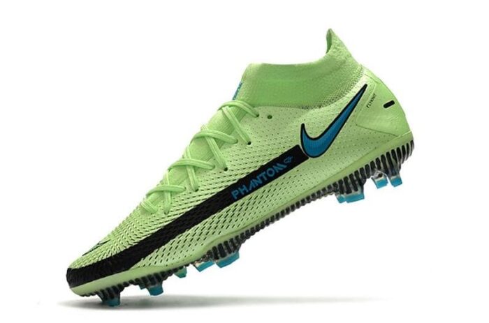 2021 Nike Phantom GT Elite DF FG Collar Version Lime Glow Football Boots