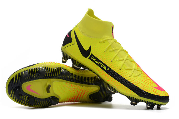 Nike Phantom GT Elite Dynamic Fit FG yellow and black football boots