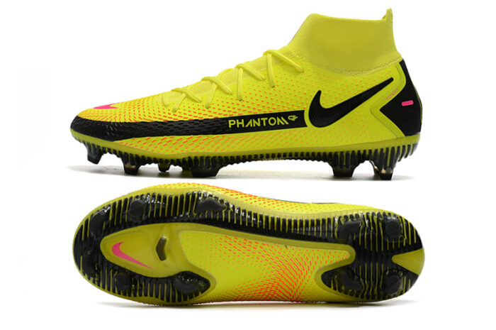 Nike Phantom GT Elite Dynamic Fit FG yellow and black football boots