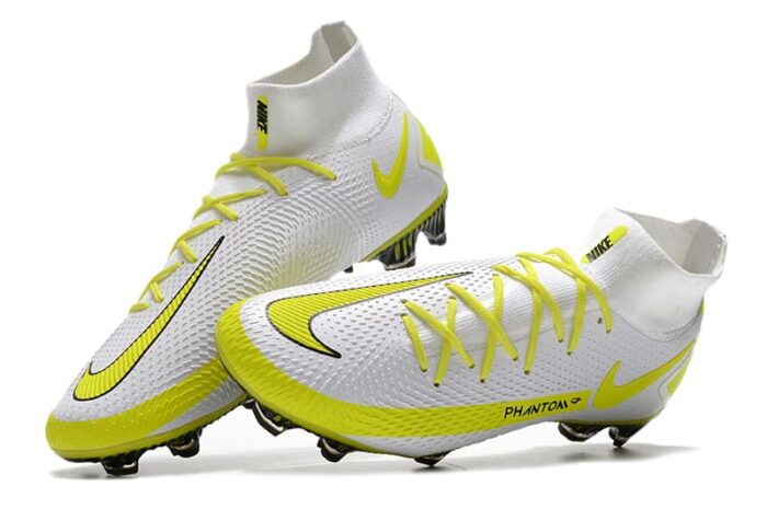 Nike Phantom GT Elite Dynamic Fit FG yellow white high-top Football Boots