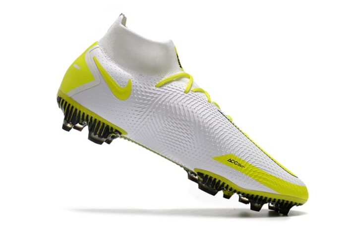 Nike Phantom GT Elite Dynamic Fit FG yellow white high-top Football Boots