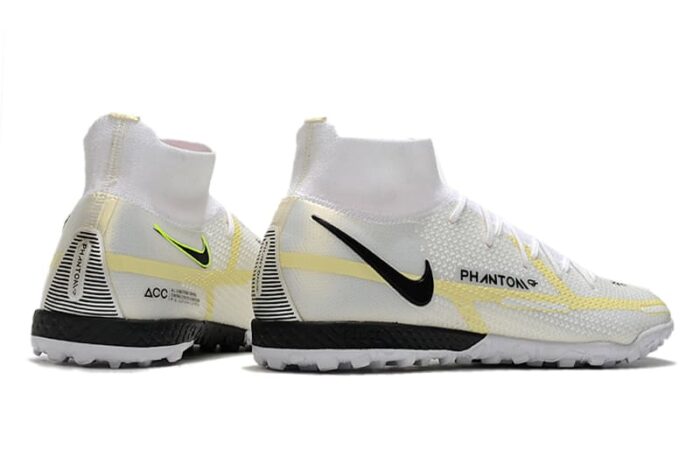 Nike Phantom GT2 Elite Dynamic Fit TF High Top White Football Boots