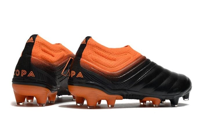 Adidas Copa 20+FG Black Signal Orange Soccer Cleats Football Boots