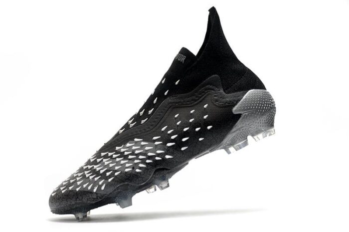 Adidas Predator Freak +FG- Core Black/Grey Four/White Football Boots
