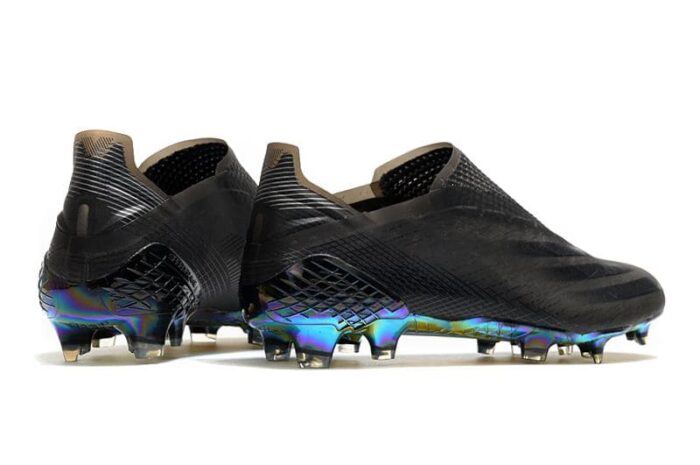 Adidas X Ghosted FG - Core Black/Signal Cyan Football Boots