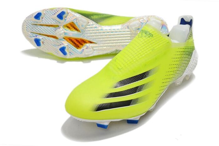 Adidas X Ghosted FG - Solar Yellow/Core Black/Royal Blue Football Boots