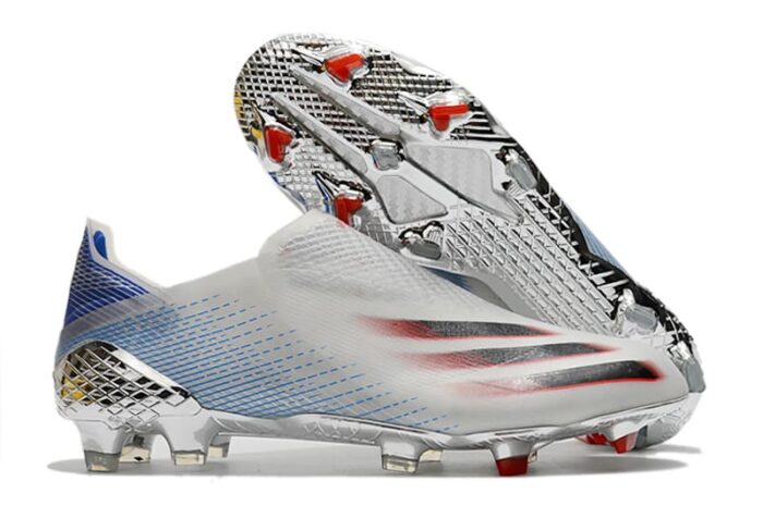 Adidas X Ghosted+ FG Football Boots Silver Metallic/Core Black/Shock Pink Football Boots