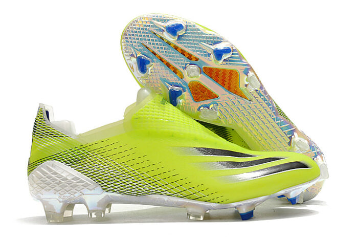 Adidas X Ghosted FG - Solar Yellow/Core Black/Royal Blue Football Boots