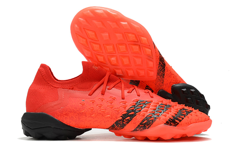 Adidas Predator Freak.1' Meteorite' Low TF Red core Black Football Boots