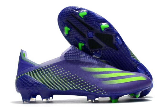 Adidas X Ghosted FG - Energy Ink/Signal Green Blue Football Boots