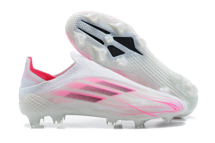 Adidas X Speedflow + FG - White Pink Black Football Boots