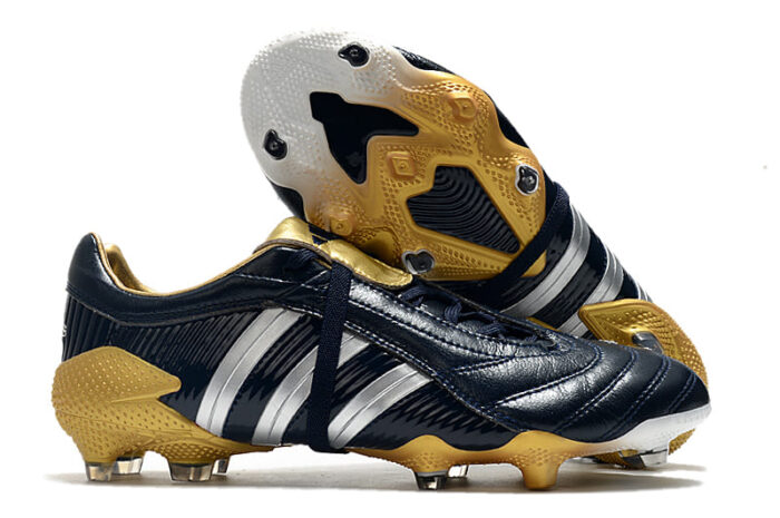 Adidas Predator Pulse FG Legends - Core Black White Metallic Gold Metallic Football Boots