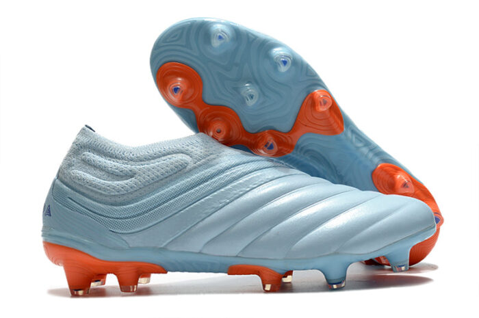 Adidas Copa 20 + FG White Blue Orange Football Boots