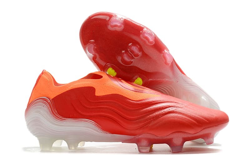 Adidas Chuteira Copa Sense + Campo Red / Cloud White / Solar Red Football Boots