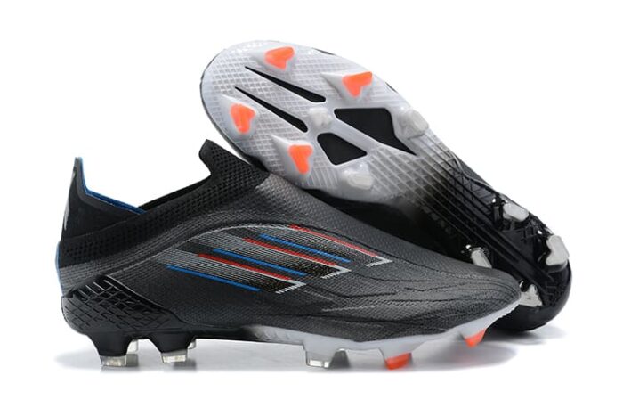 Adidas X Speedflow+ FG Soccer Cleats - Core Black_White_Vivid Red Football Boots