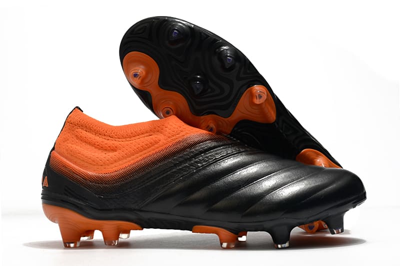 Adidas Copa 20+FG Black Signal Orange Soccer Cleats Football Boots