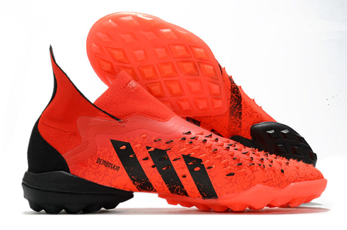 Adidas Predator Freak 'Meteorite' TF Red core Black Solar Red Football Boots