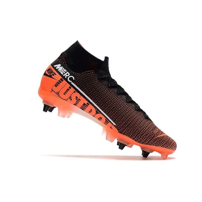 Nike Mercurial Superfly 7 Elite SG-Pro AC BlackOrange White Football Boots