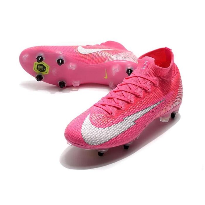 Nike Mercurial Superfly 7 Elite SG-PRO Mbappé - Pink Blast White Football Boots