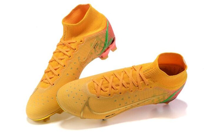 Nike Mercurial Superfly 8 Elite FG Yellow Gold Football Boots