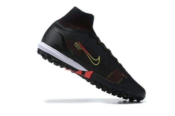 Nike Mercurial Superfly 8 Elite TF - Black/Cyber/Off Football Boots