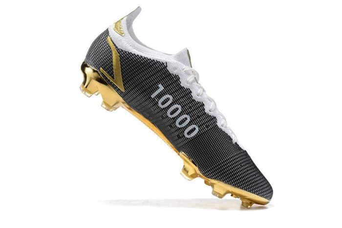Nike Mercurial Vapor 14 Elite FG White Black Gold Football Boots