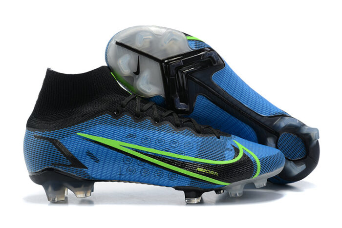 Nike Mercurial Superfly 8 Elite Blue Grenn Football Boots