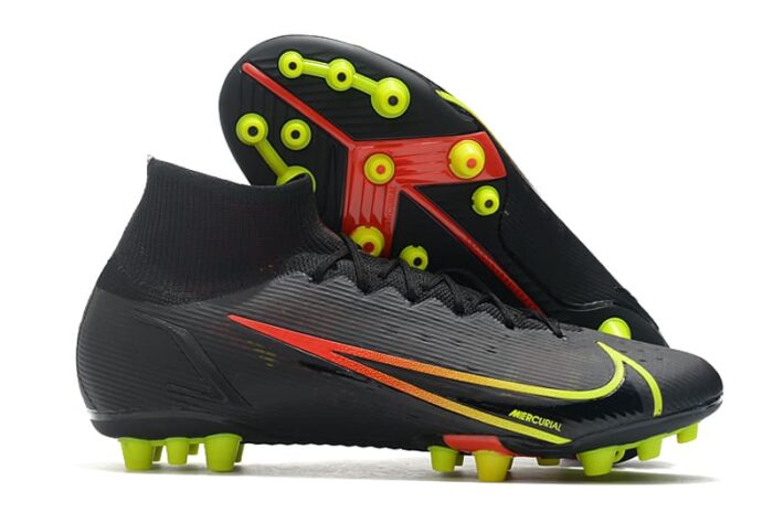 Nike Mercurial Superfly 8 AG  Black Football Boots