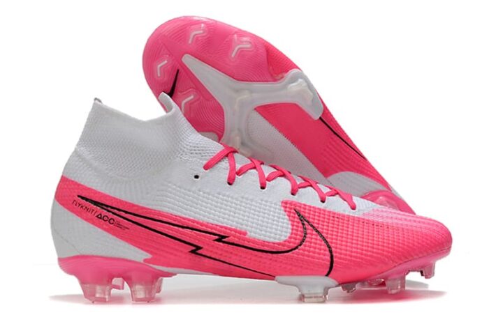 Nike Mercurial Superfly 7 Elite SE FG White Pink Football Boots