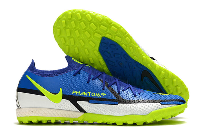 Nike Phantom GT 2 Academy TF Bleu/Yellow/Gris/ Football Boots