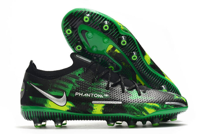 Nike Phantom GT Elite AG - Green/Black Football Boots