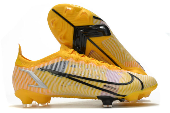 Nike Mercurial Vapor 14 Elite FG Yellow Black Football Boots