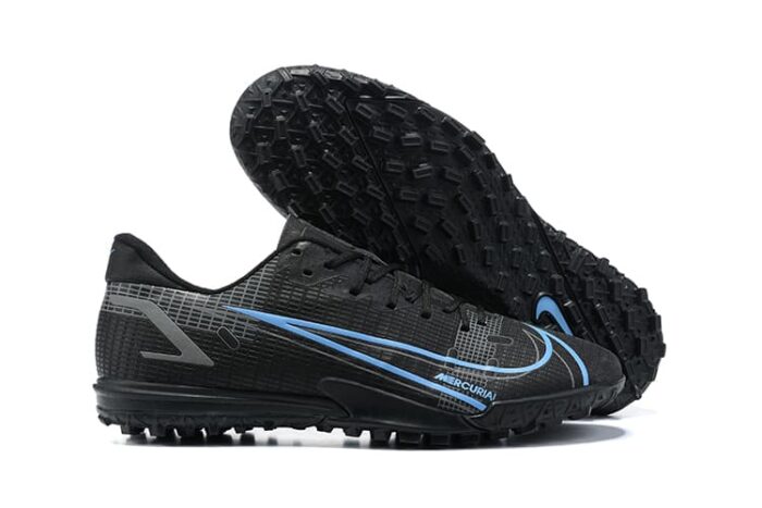 Nike Mercurial Vapor 14 Elite TF Renew - Black_Iron Grey Football Boots