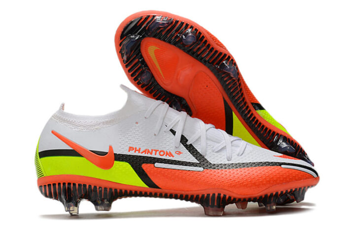 Nike Phantom GT 2 Elite FG White Black Bright Crimson Black Football Boots