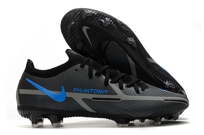 Nike Phantom GT 2 Elite FG Black Iron Grey University Blue Football Boots