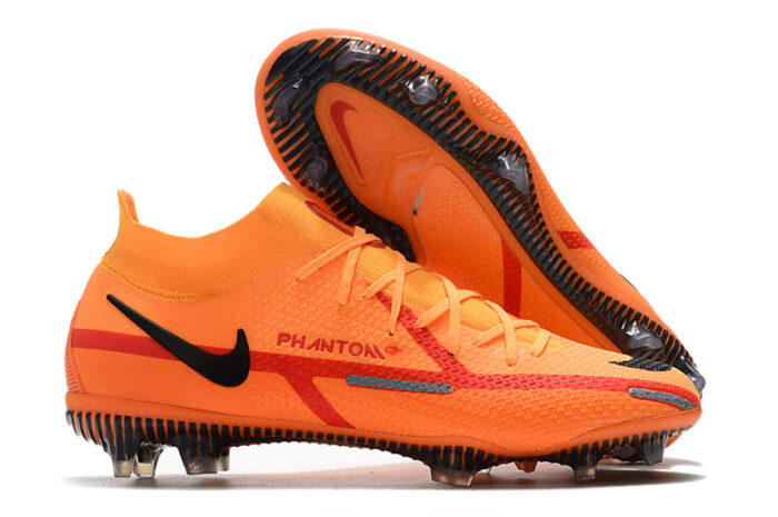 Nike Phantom GT 2 Elite DF FG Orange Black Total Orange Football Boots